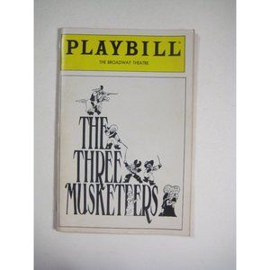 Liz Callaway Three Musketeers Playbill Brent Spiner October 1984 FLOP Wagner